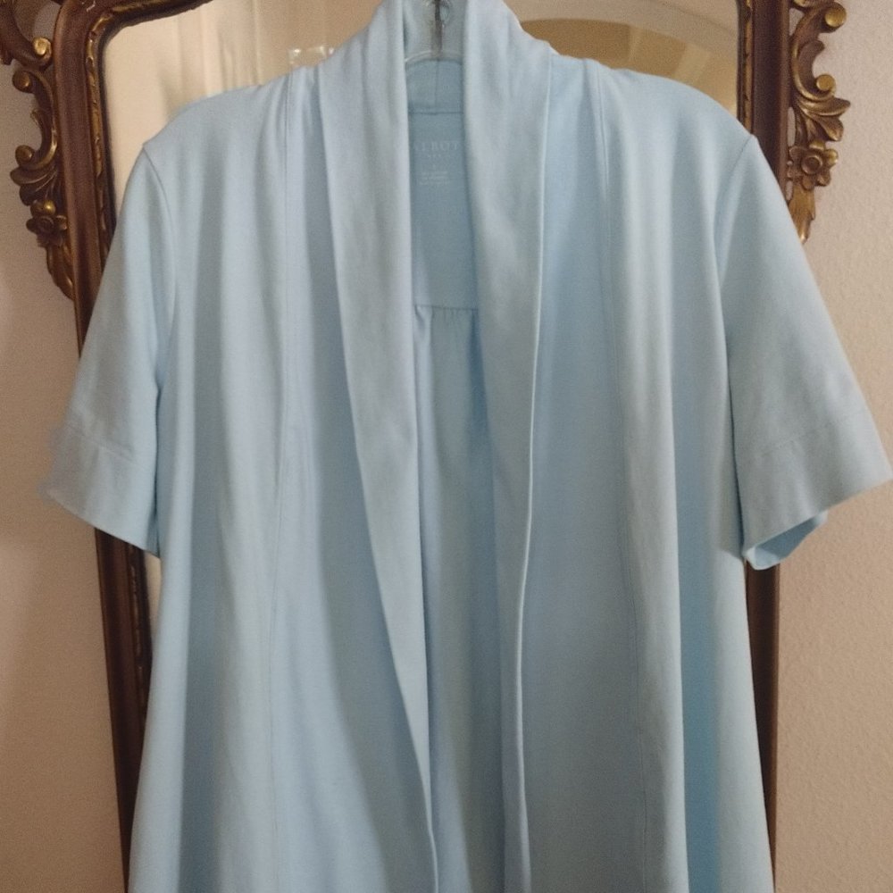 Short Sleeved Knit Jacket